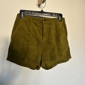 Corduroy Shorts